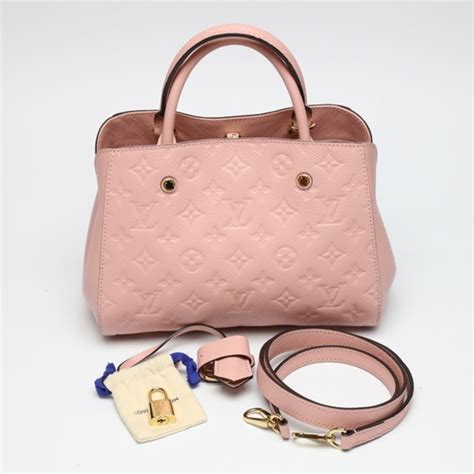 louis vuitton montaigne rose poudre|LOUIS VUITTON Empreinte Montaigne BB Rose Poudre.